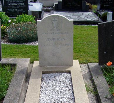 Afbeelding van graf of monument van Jacob Korhorn