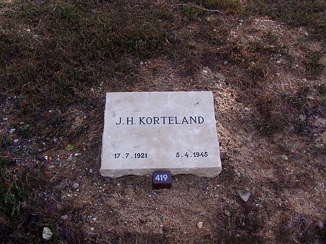 Afbeelding van graf of monument van Jan Hendrik Korteland