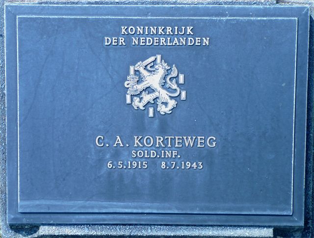Afbeelding van graf of monument van Cornelis Arnout Korteweg