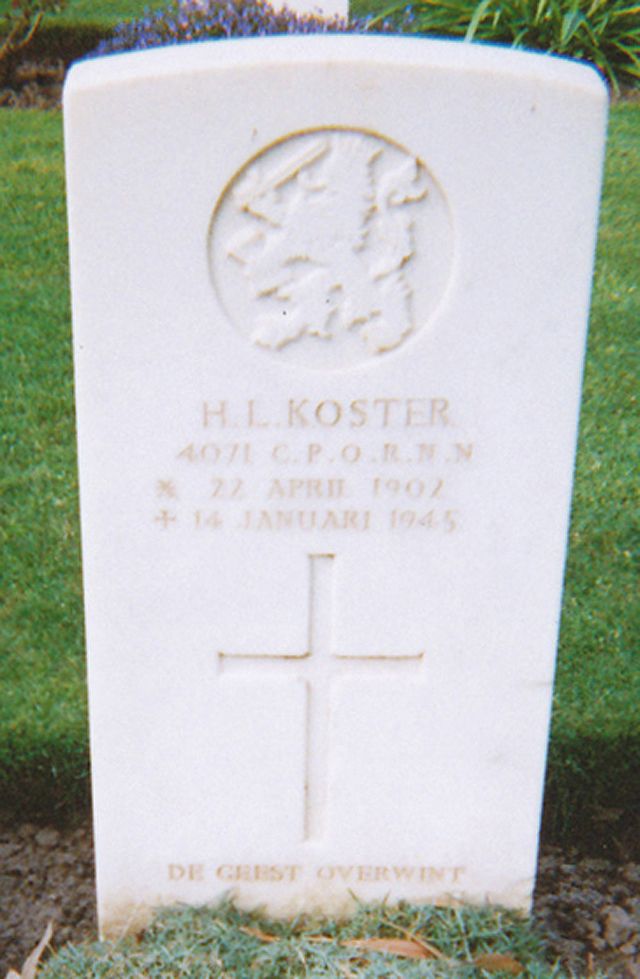 Afbeelding van graf of monument van Hermanus Lambertus Koster