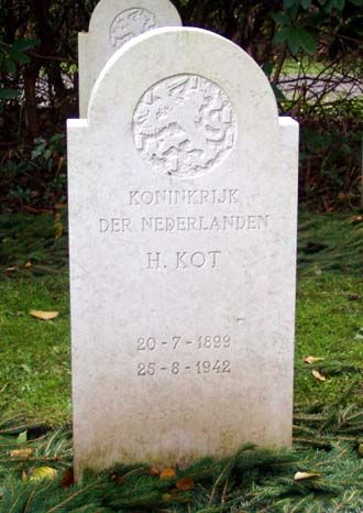 Afbeelding van graf of monument van Hubrecht Kot