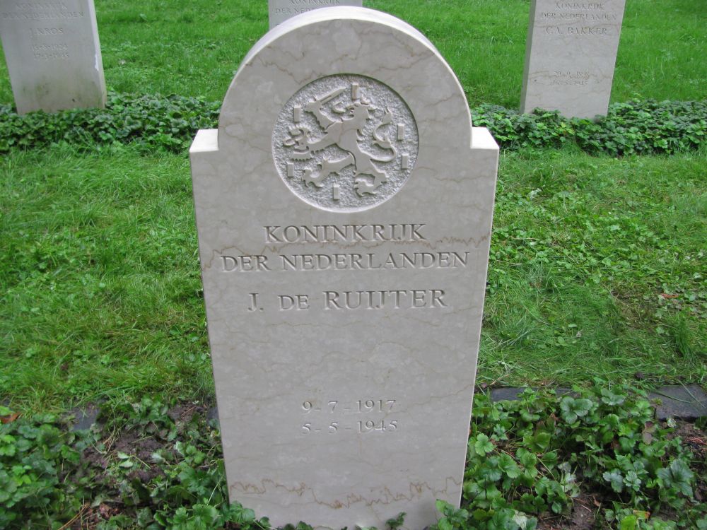 Afbeelding van graf of monument van Jan de Ruijter