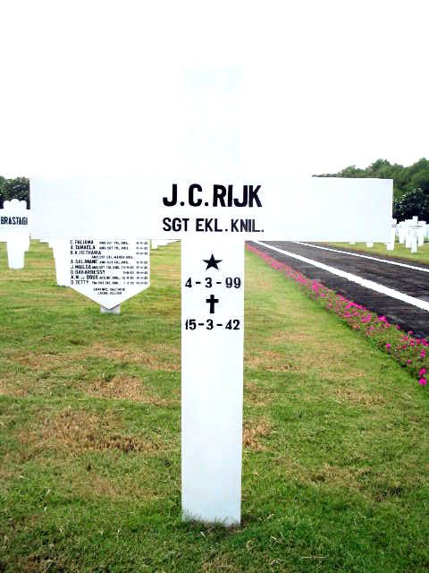 Afbeelding van graf of monument van Johannes Cornelis Rijk