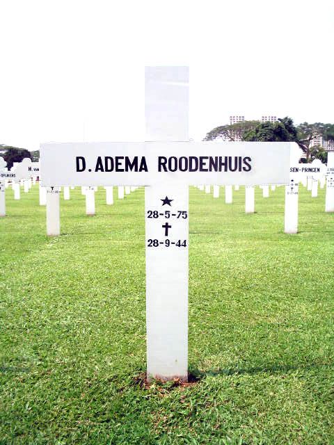 Afbeelding van graf of monument van Dirk Adema Roodenhuis