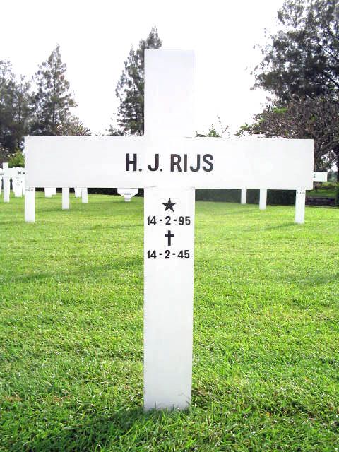 Afbeelding van graf of monument van Hendrik Joseph Rijs