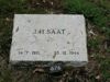 Afbeelding van graf of monument van Johannes Hendricus Saat