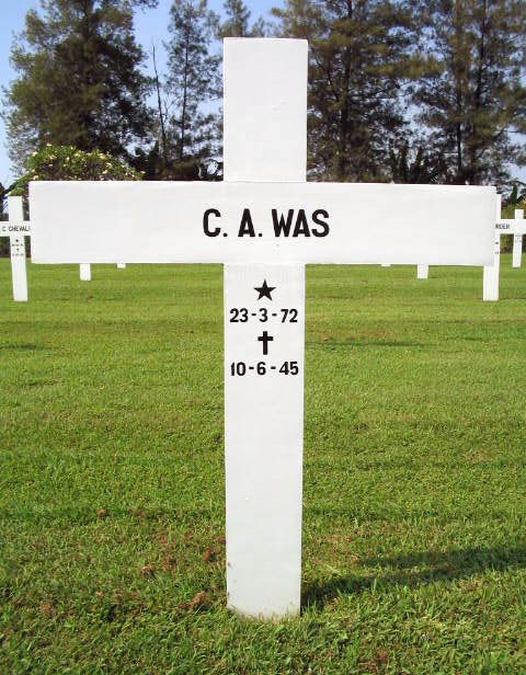 Afbeelding van graf of monument van Christiaan Adriaan Was