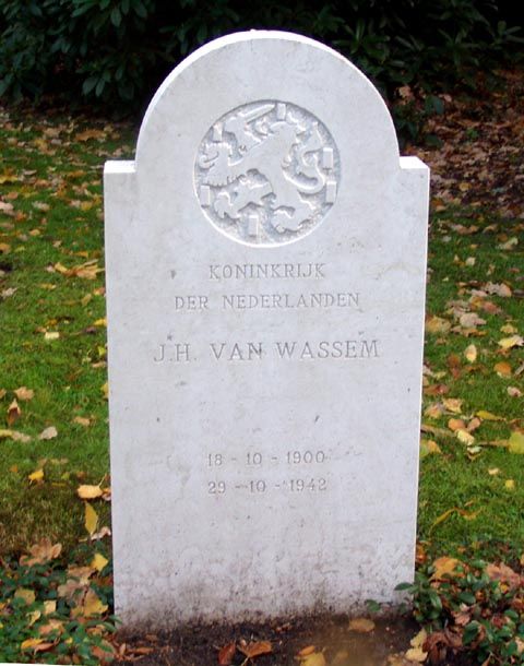 Afbeelding van graf of monument van Johannes Hendrikus van Wassem