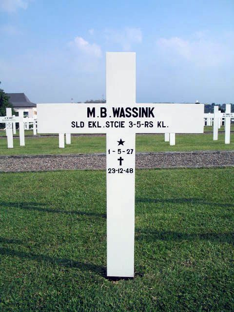 Afbeelding van graf of monument van Marinus Bernardus Wassink
