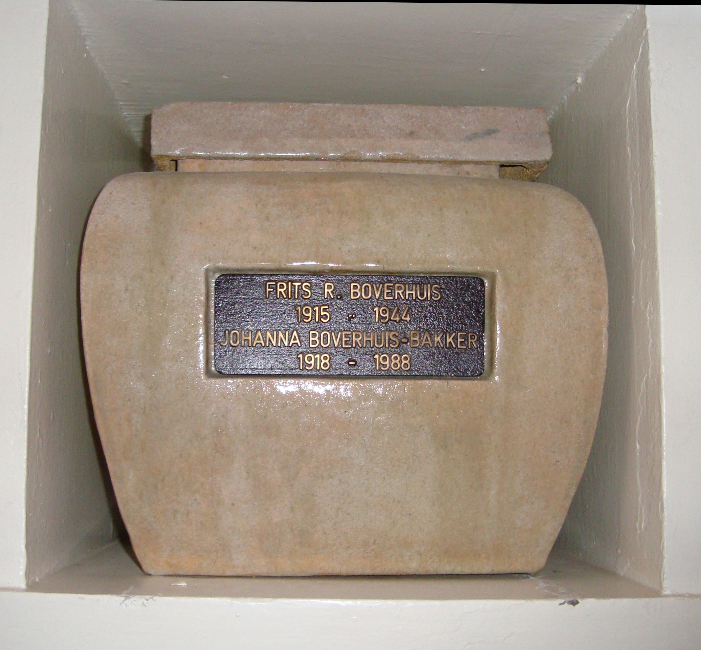 Afbeelding van graf of monument van Frits Reinder Boverhuis