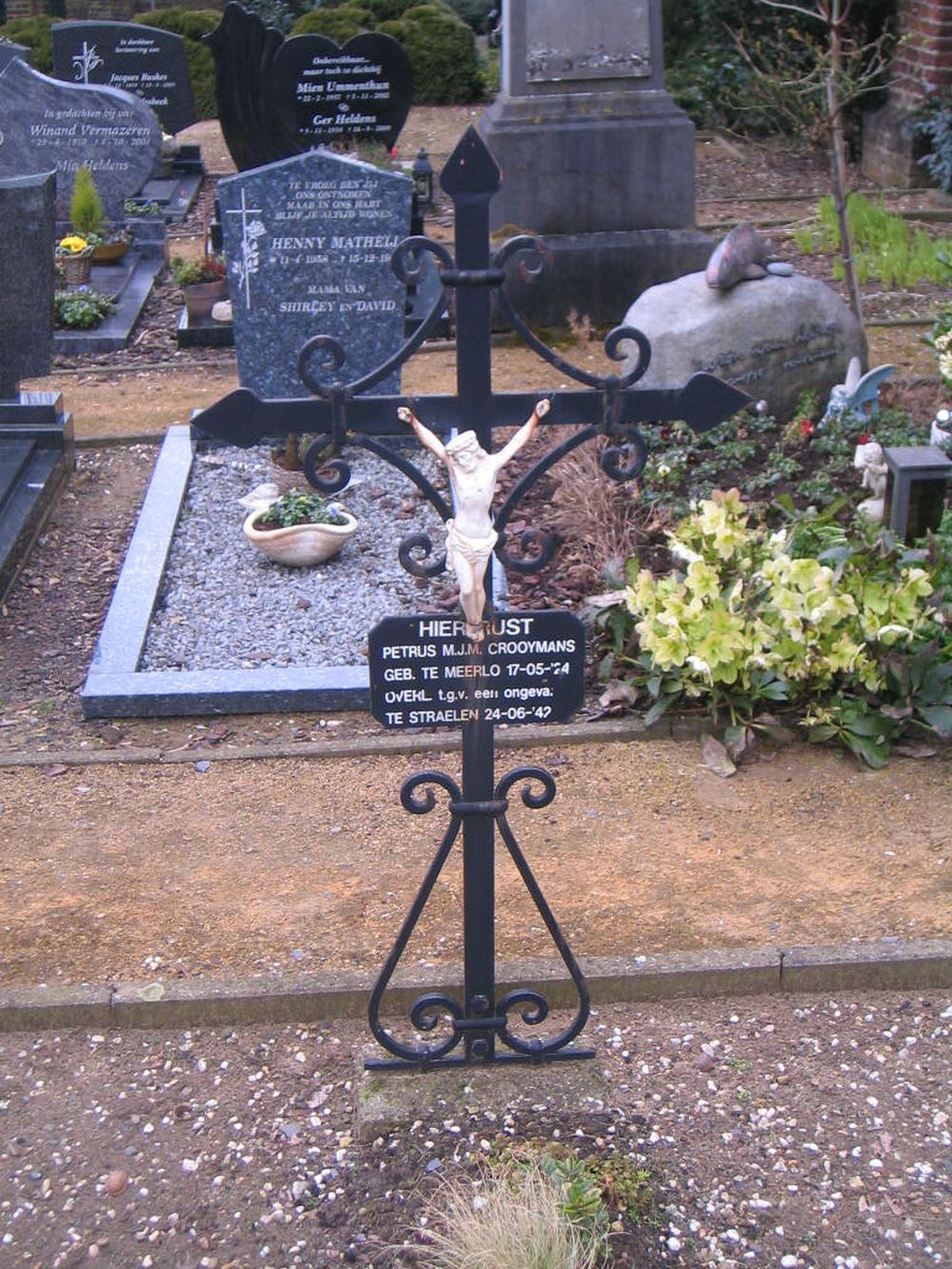 Afbeelding van graf of monument van Peter Matheus Johannes Martinus Crooijmans