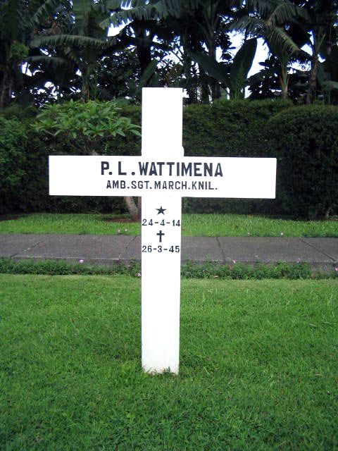 Afbeelding van graf of monument van Pieter Lambert Wattimena