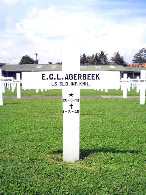 Afbeelding van graf of monument van Ernst Christiaan Leonard Agerbeek