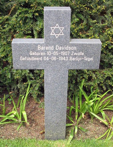 Afbeelding van graf of monument van Barend Davidson