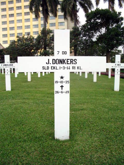 Afbeelding van graf of monument van Johannes Donkers