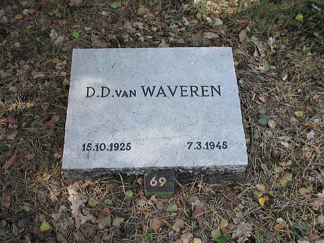 Afbeelding van graf of monument van Dirk Daniël van Waveren