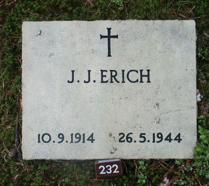 Afbeelding van graf of monument van Johannes Joseph Erich