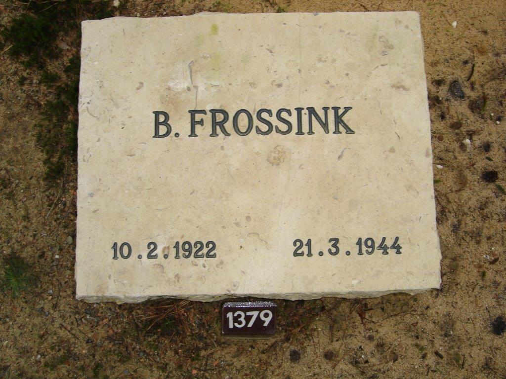 Afbeelding van graf of monument van Brugt Frossink