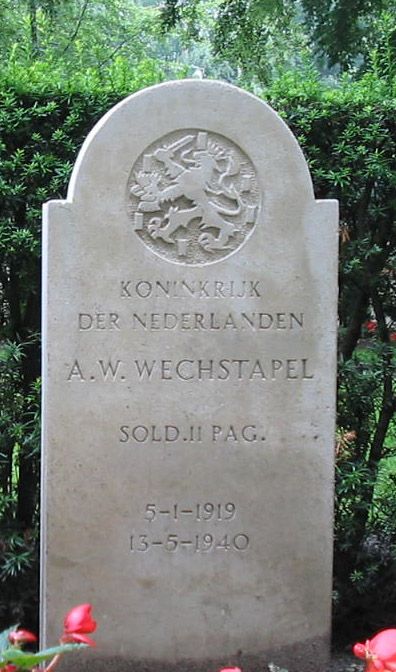 Afbeelding van graf of monument van Anton Willem Wechstapel