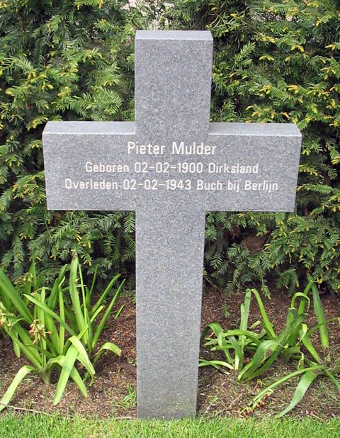 Afbeelding van graf of monument van Pieter Mulder