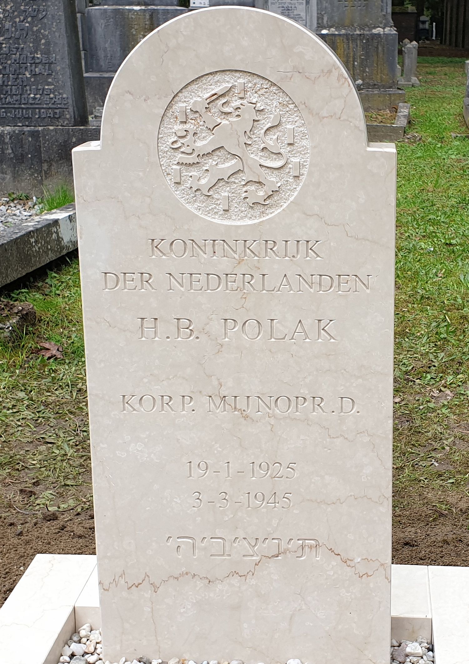 Afbeelding van graf of monument van Henri Barend Polak