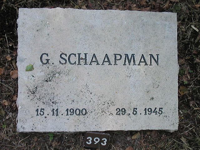 Afbeelding van graf of monument van Geerhard Schaapman