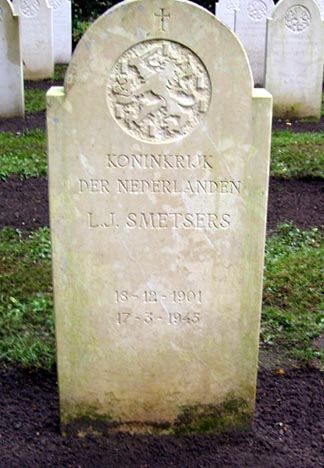 Afbeelding van graf of monument van Lambertus Joannis Smetsers