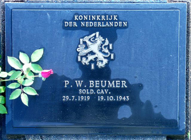 Afbeelding van graf of monument van Petrus Wilhelmus Beumer