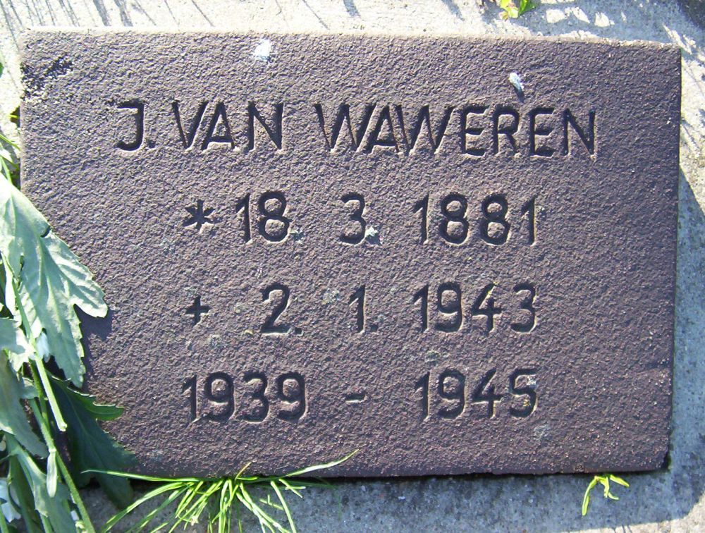 Afbeelding van graf of monument van Johan Hendrikus van Waveren Hogervorst