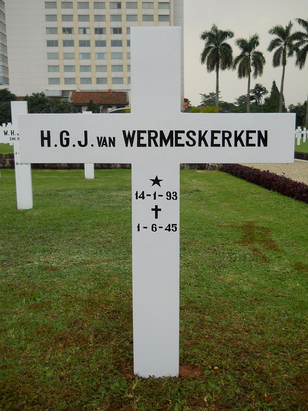 Afbeelding van graf of monument van Hendrik Gerard Jozef van Wermeskerken