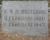 Afbeelding van graf of monument van William Wilco Hector Woltering