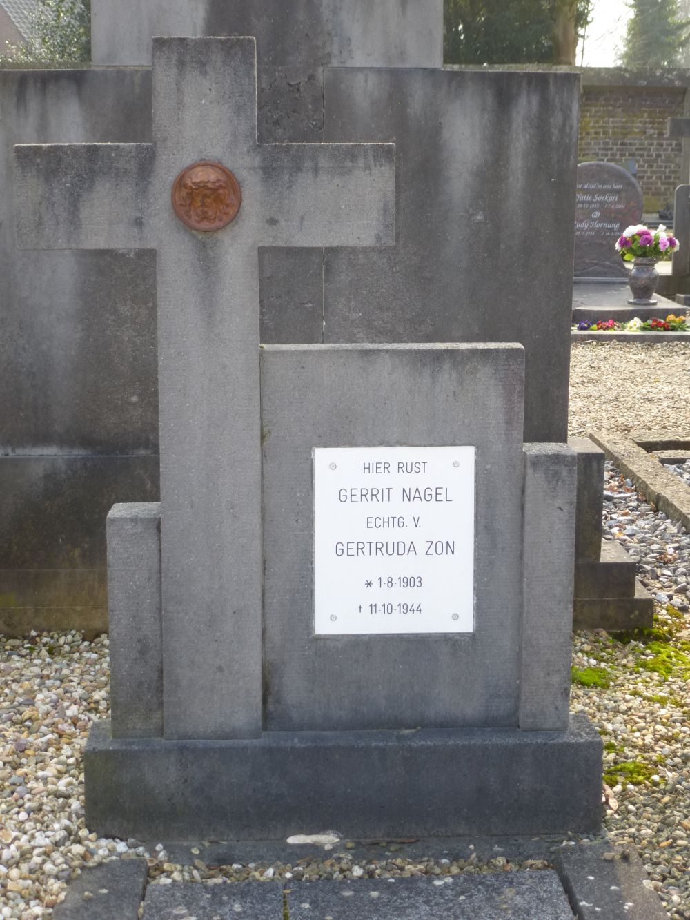 Afbeelding van graf of monument van Gerrit Nagel