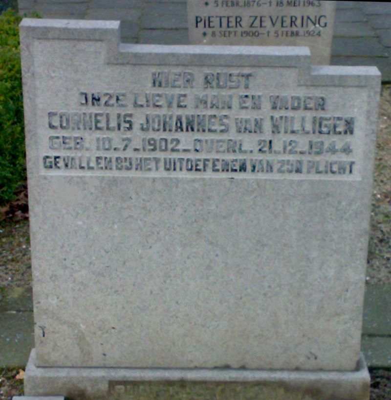 Afbeelding van graf of monument van Cornelis Johannes van Willigen