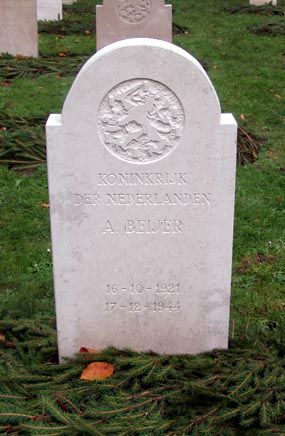 Afbeelding van graf of monument van Adrianus Beijer