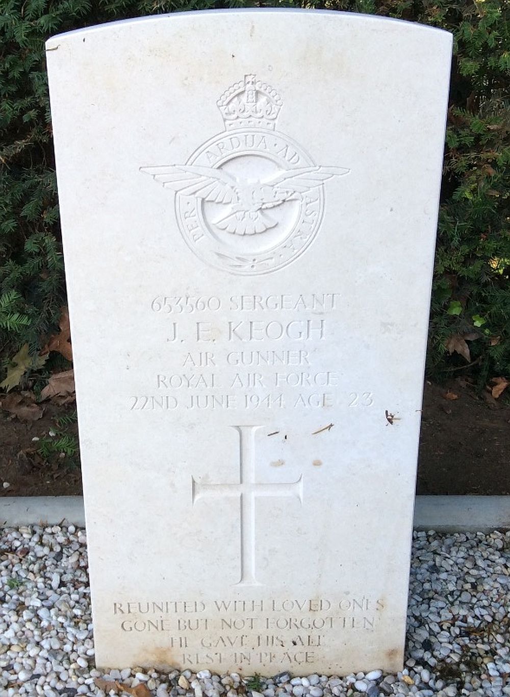 Afbeelding van graf of monument van John Edward Keogh