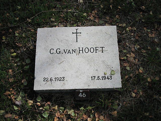 Afbeelding van graf of monument van Cornelis Gerardus van Hooft