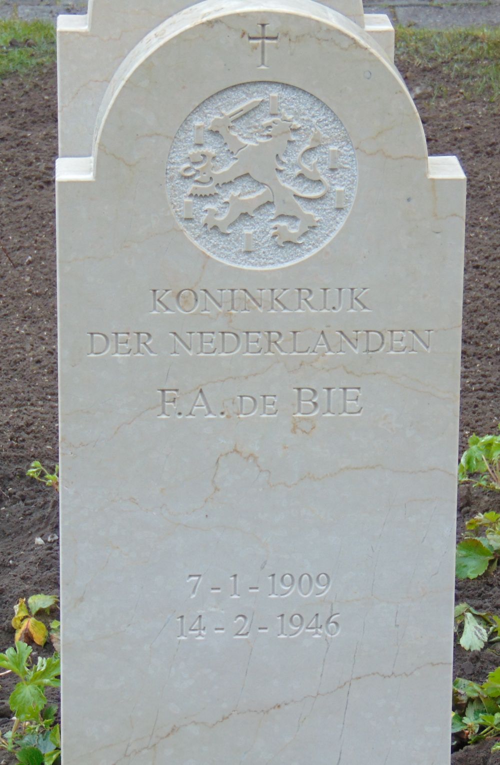 Afbeelding van graf of monument van Franciscus Antonius de Bie