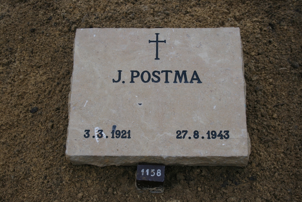 Afbeelding van graf of monument van Jan Postma