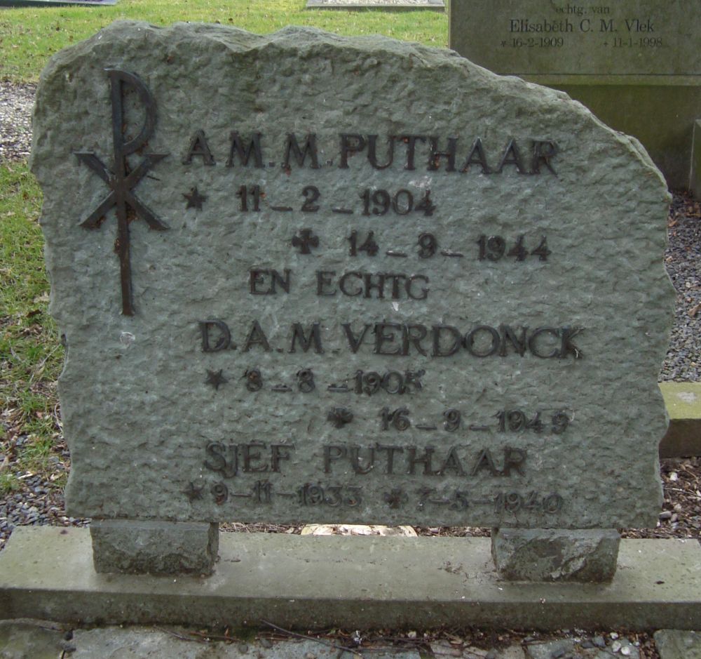 Afbeelding van graf of monument van Adriaan Michael Marie Puthaar