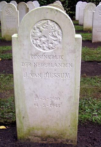 Afbeelding van graf of monument van Jacob van Biessum