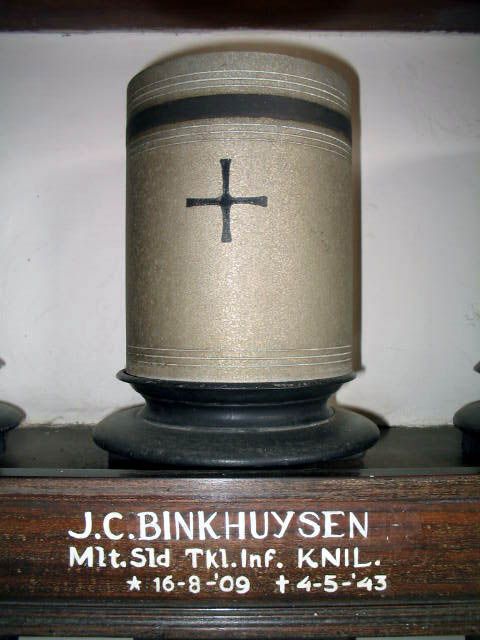 Afbeelding van graf of monument van Johan Christiaan Binkhuysen