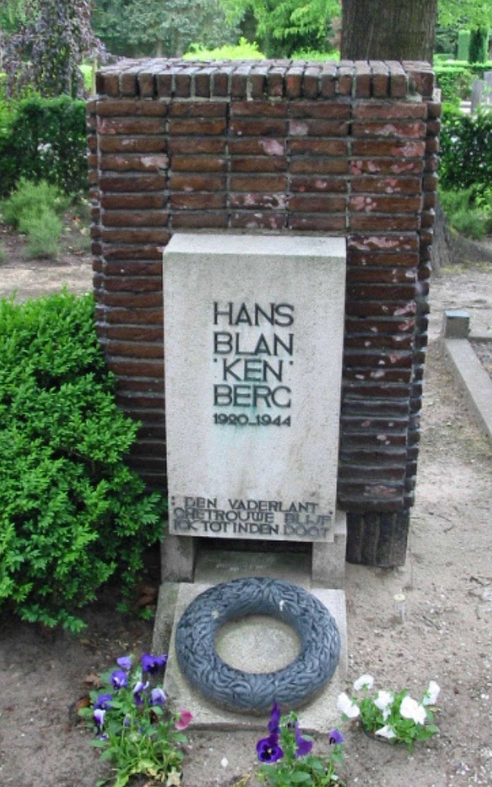Afbeelding van graf of monument van Hans Blankenberg