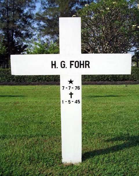 Afbeelding van graf of monument van Henri Guillaume Fohr