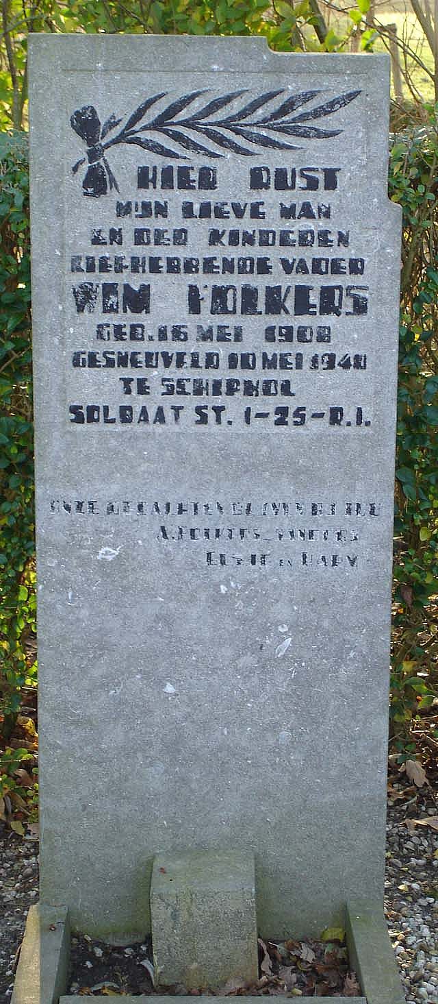 Afbeelding van graf of monument van Willem Folkers
