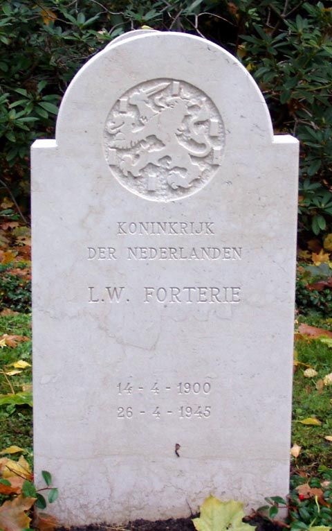 Afbeelding van graf of monument van Lodewijk Willem Forterie