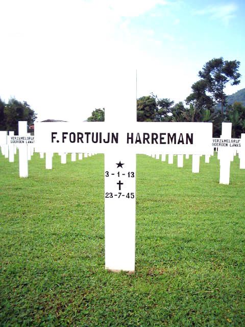 Afbeelding van graf of monument van Frits Fortuijn Harreman