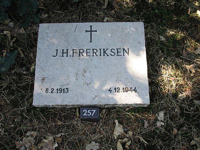 Afbeelding van graf of monument van Johannes Hendrikus Freriksen