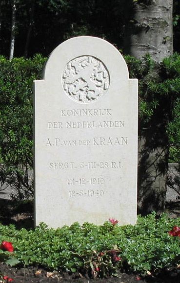Afbeelding van graf of monument van Anthonie Petrus van der Kraan