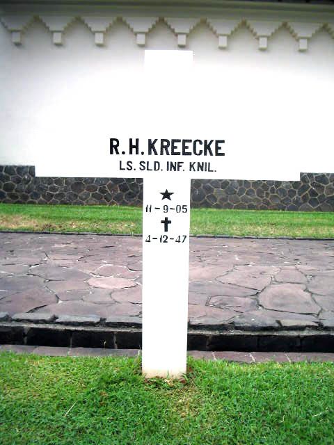 Afbeelding van graf of monument van Roland Huibert Kreecke