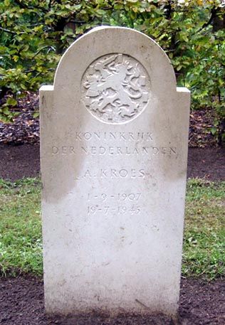 Afbeelding van graf of monument van Aart Kroes
